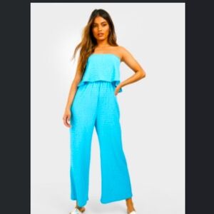 Blue jumpsuit